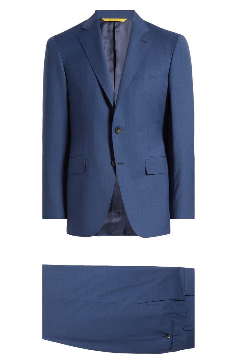 Canali Solid Kei Trim Fit Suit | Nordstrom