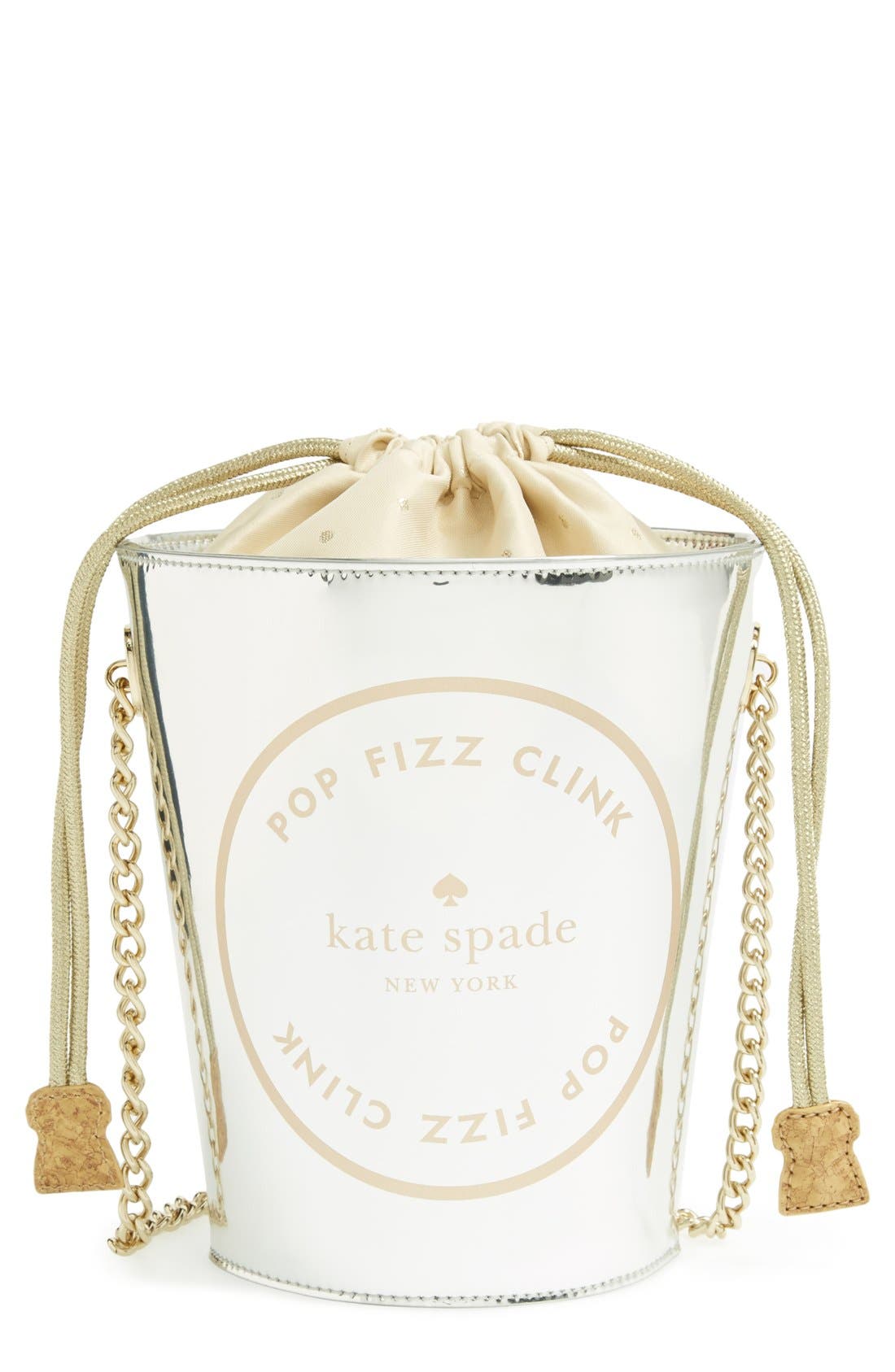 kate spade new york 'place your bets champagne bucket' tote Nordstrom