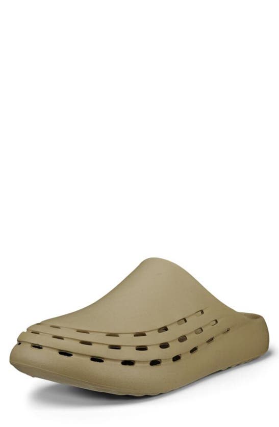 Shop Ecco Cozmo Perforated Mule In Sand