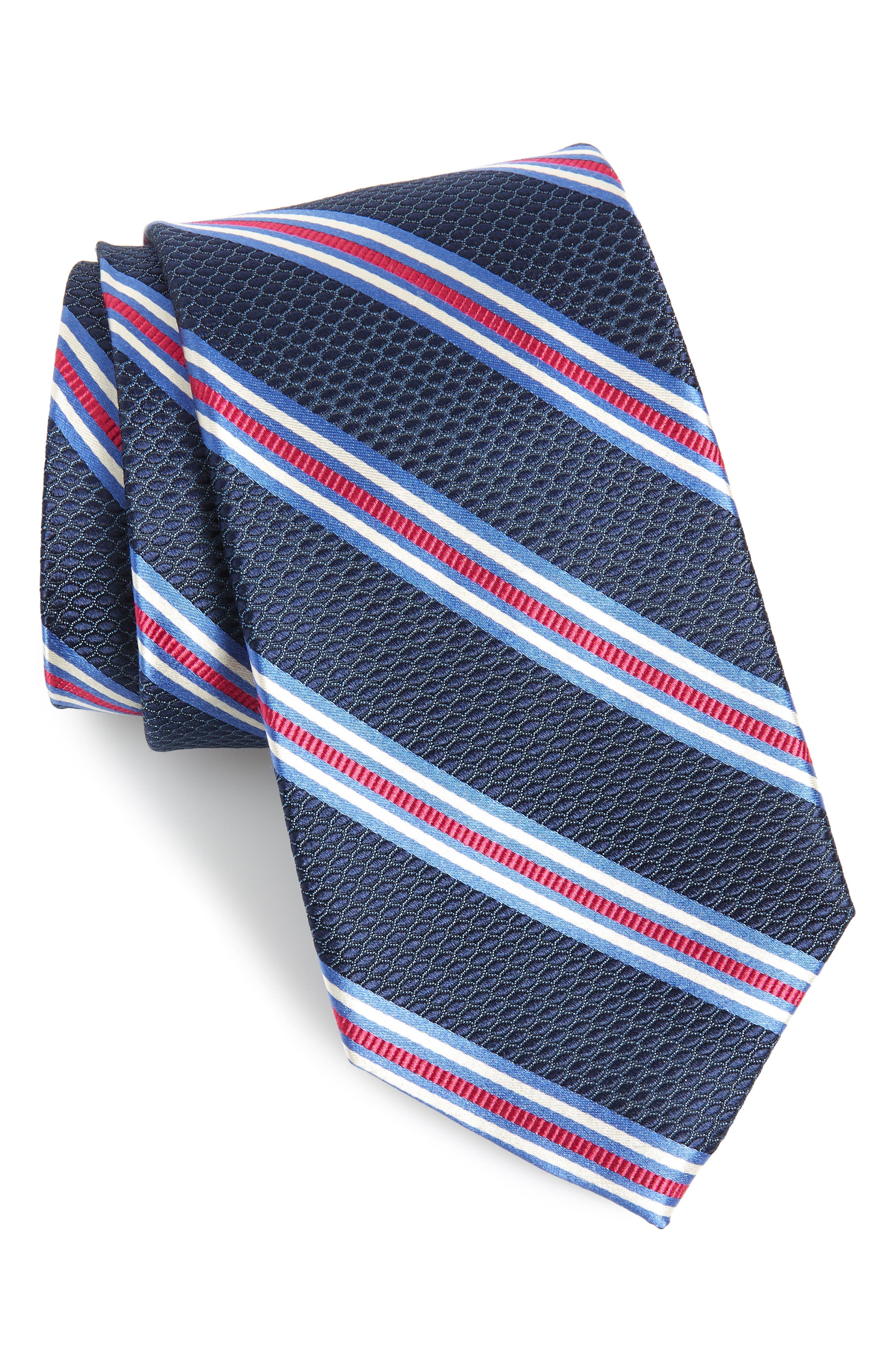 Nordstrom Men's Shop Stripe Silk XLong Tie Nordstrom