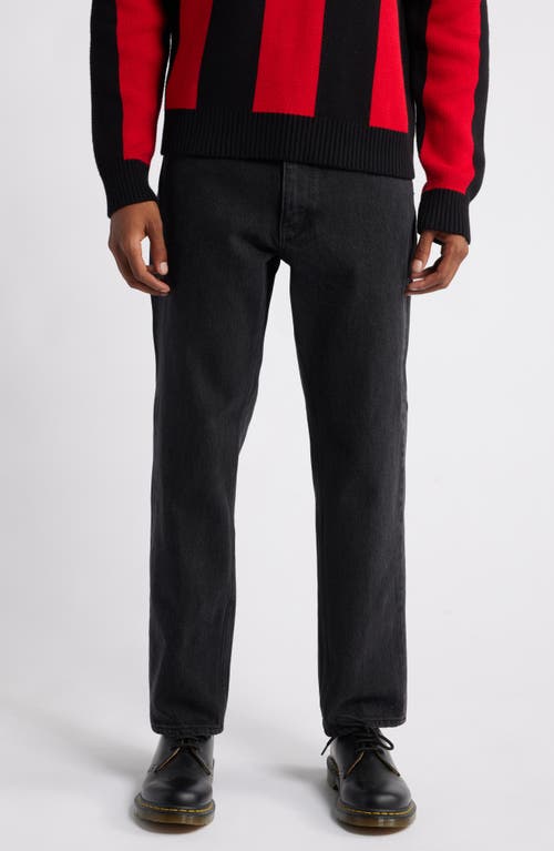 Obey Bender Relaxed Jeans In Faded Black