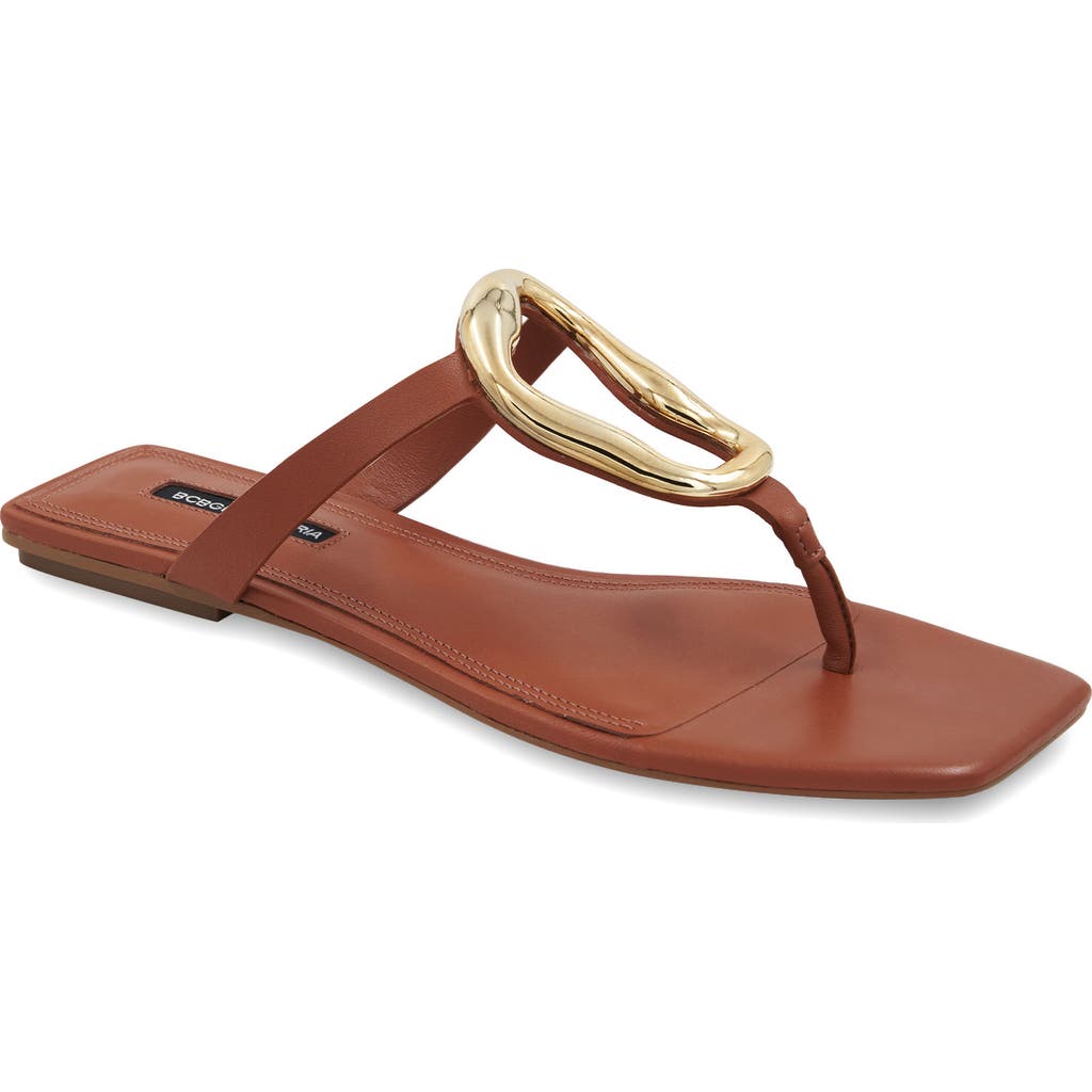 Bcbgmaxazria Kima Flip Flop In Cognac