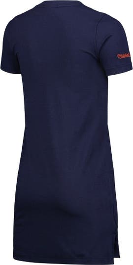 Mitchell & Ness Women's Mitchell & Ness Navy Houston Astros Cooperstown  Collection V-Neck Dress