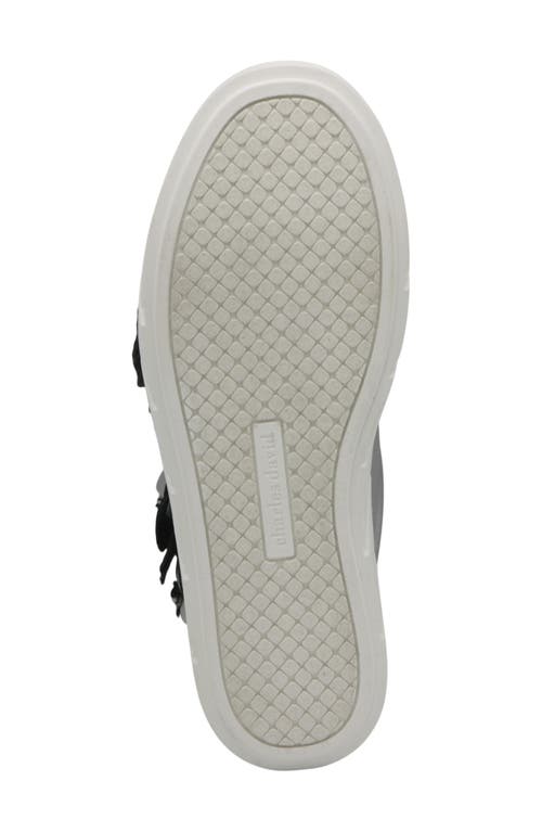 Charles David Rachelle Floral Embellished Wedge Sneaker In Silver