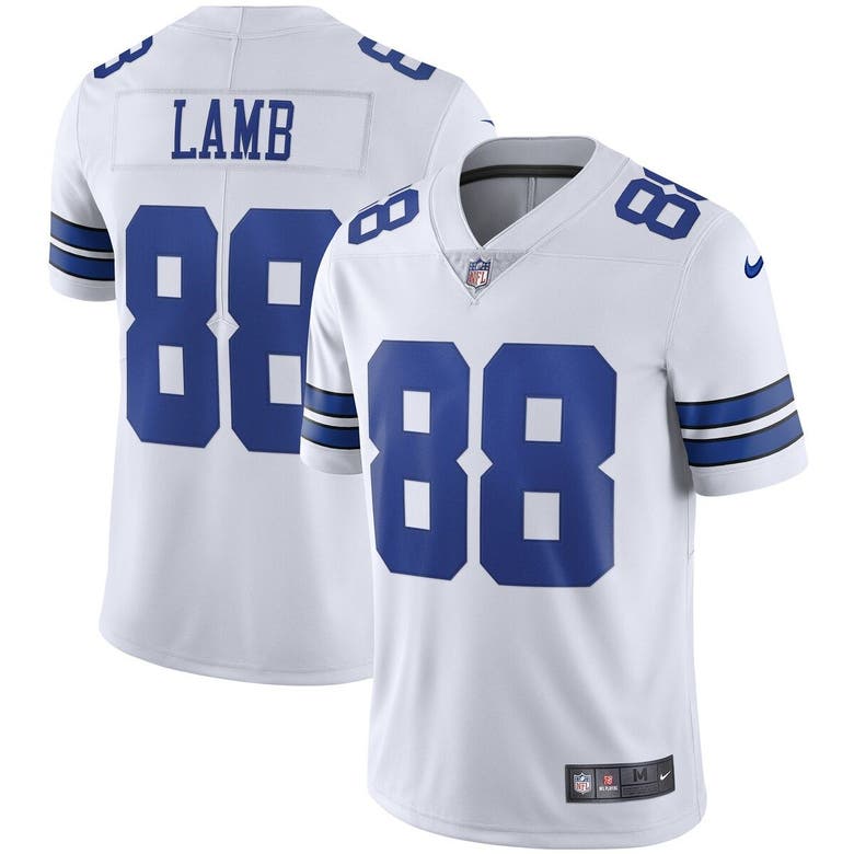 CeeDee Lamb Dallas Cowboys Autographed Game-Used #88 Navy Jersey