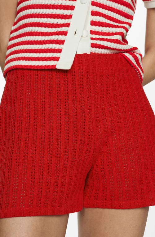 Mango Short In Coral Red