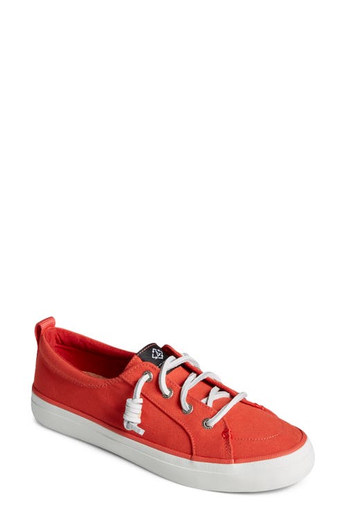 SPERRY TOP-SIDER® Crest Vibe SeaCycled Canvas Slip-On Sneaker in Red