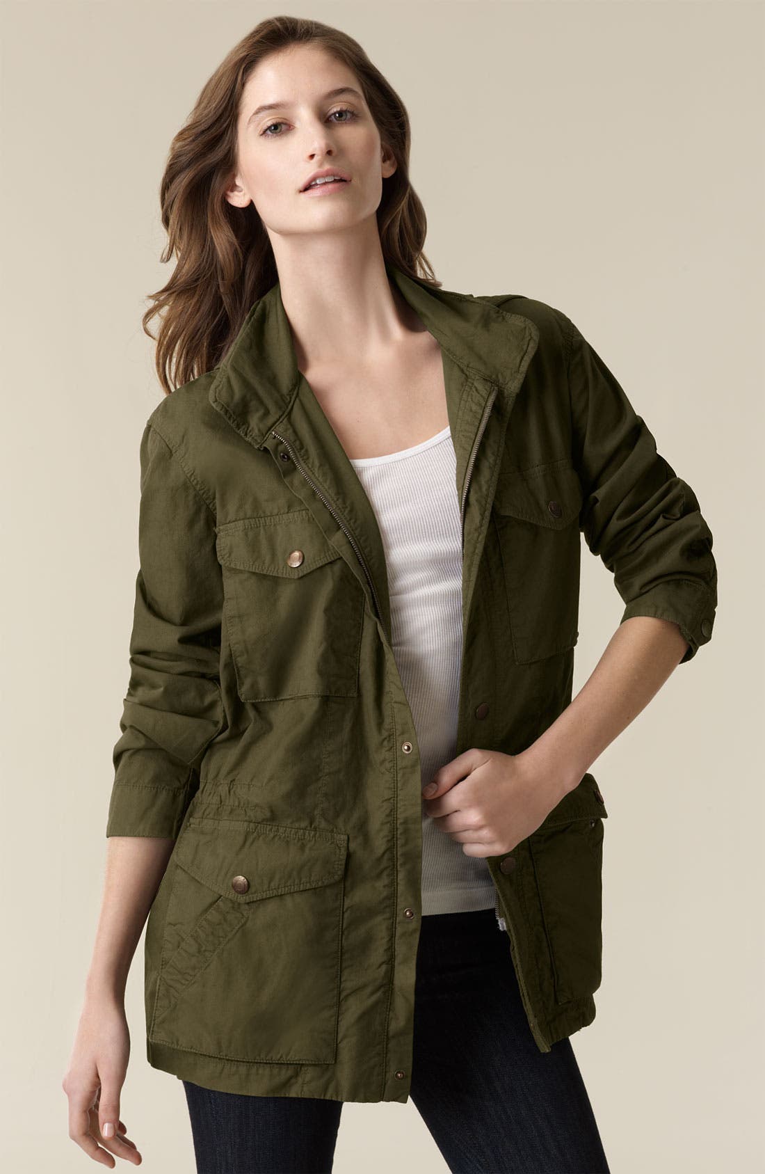 Vince Cotton Utility Jacket Nordstrom