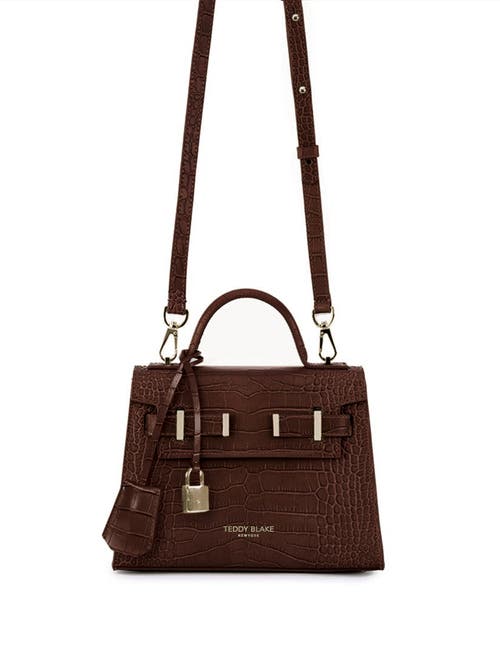 Teddy Blake Ava Croco  9" In Brown