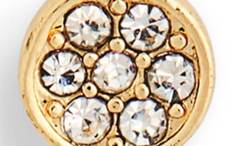 LOREN OLIVIA LOREN OLIVIA SET OF 3 CRYSTAL STUD & HOOP EARRINGS