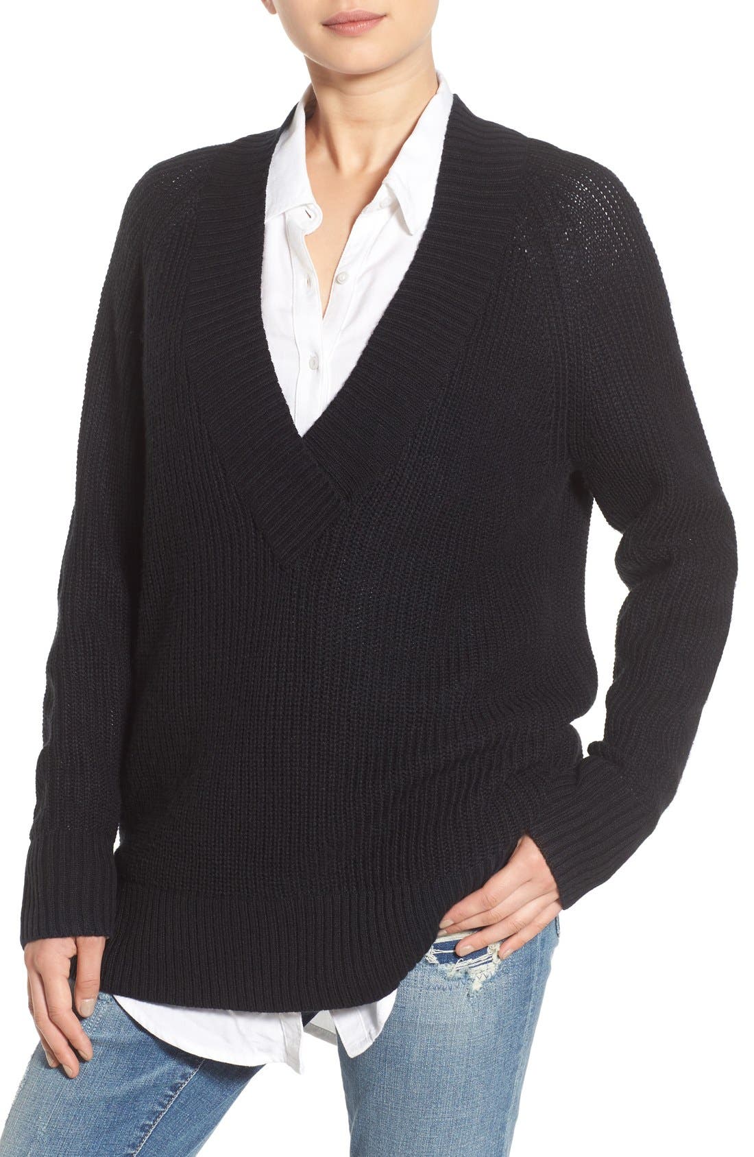 BP. Deep V-Neck Pullover | Nordstrom