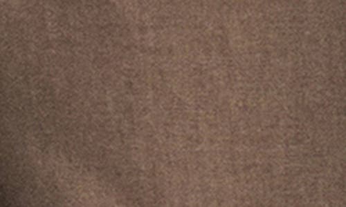 Mango Premium Linen Mix Tapered Pants In Medium Brown