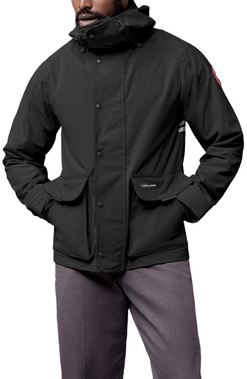 Canada Goose Lockeport Water Resistant Jacket Black at Nordstrom,