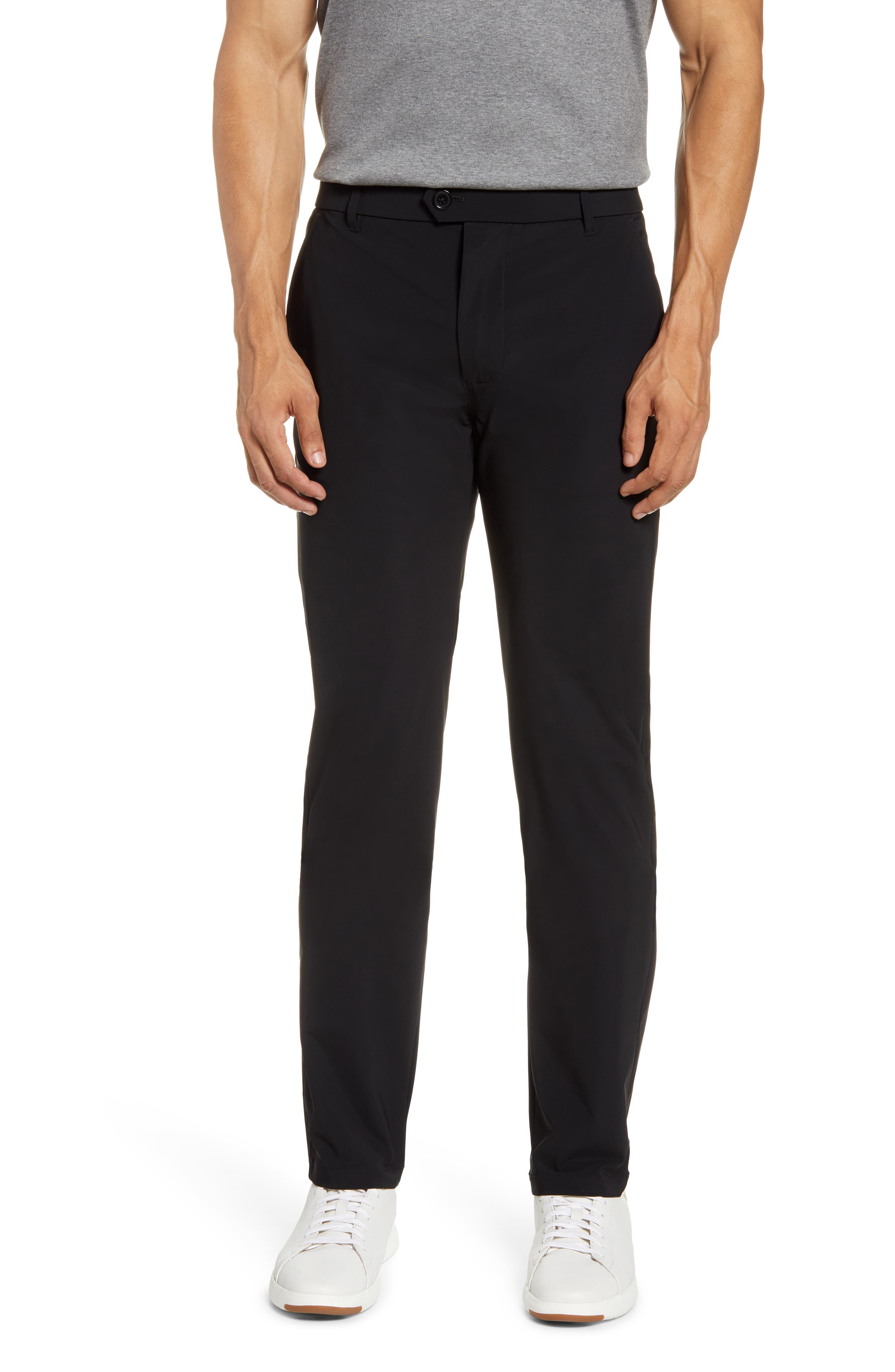 Greyson Montauk Slim Straight Stretch Nylon Technical Pants | Nordstrom