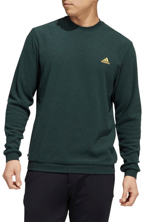 adidas Golf Core Crewneck Sweatshirt in Shadow Green