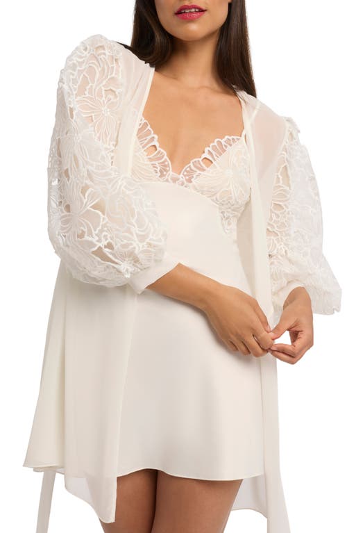 Rya Collection Milos Charmeuse Wrap Ivory at Nordstrom,