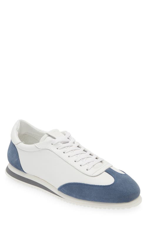 Dash Low Top Sneaker in Blue/White