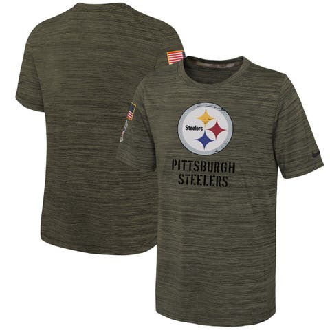 Nike Youth Boys Olive Pittsburgh Steelers 2022 Salute To Service Player  Limited Jersey