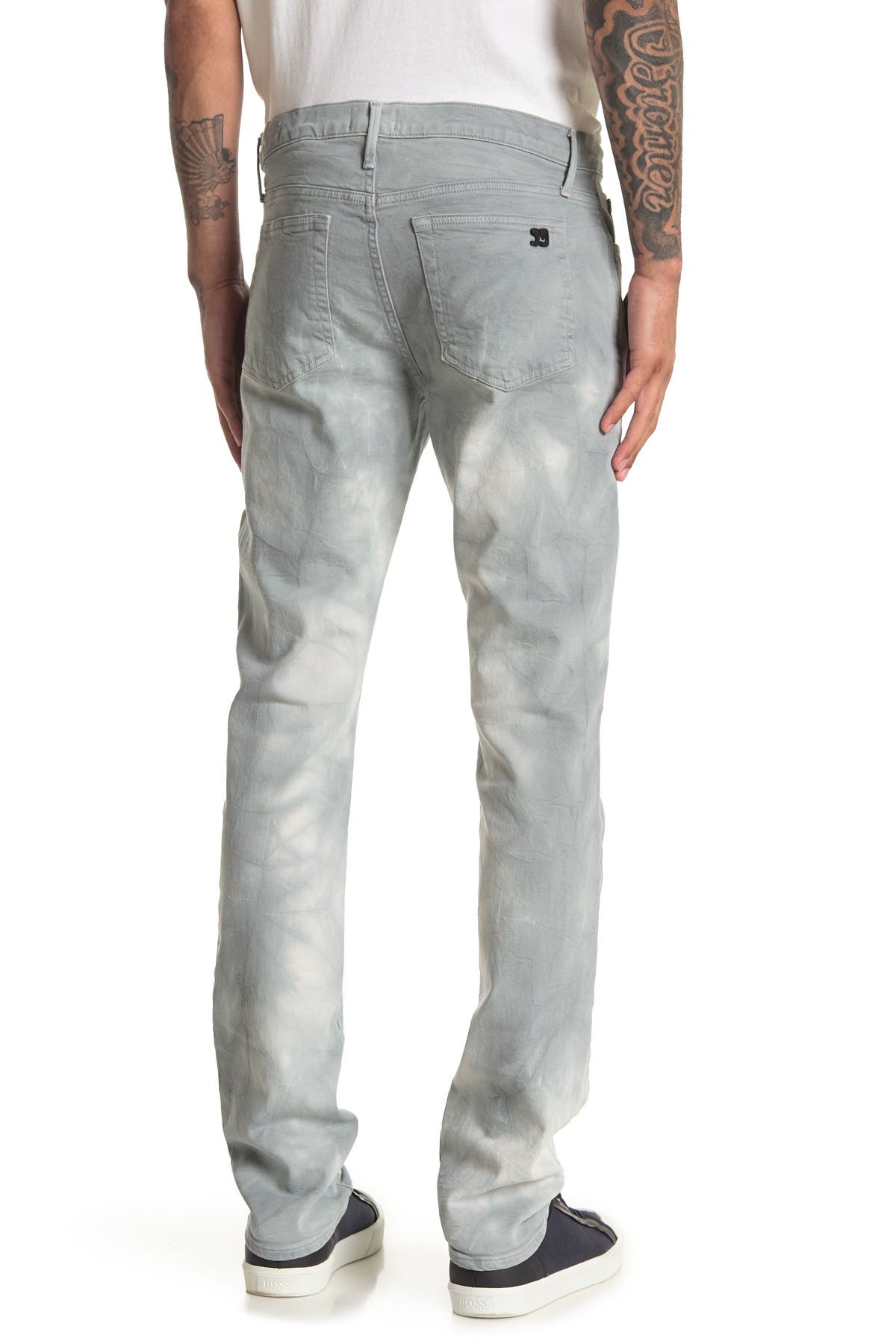 Joe's Jeans The Asher Marble Dye Slim Jeans In Open Grey39