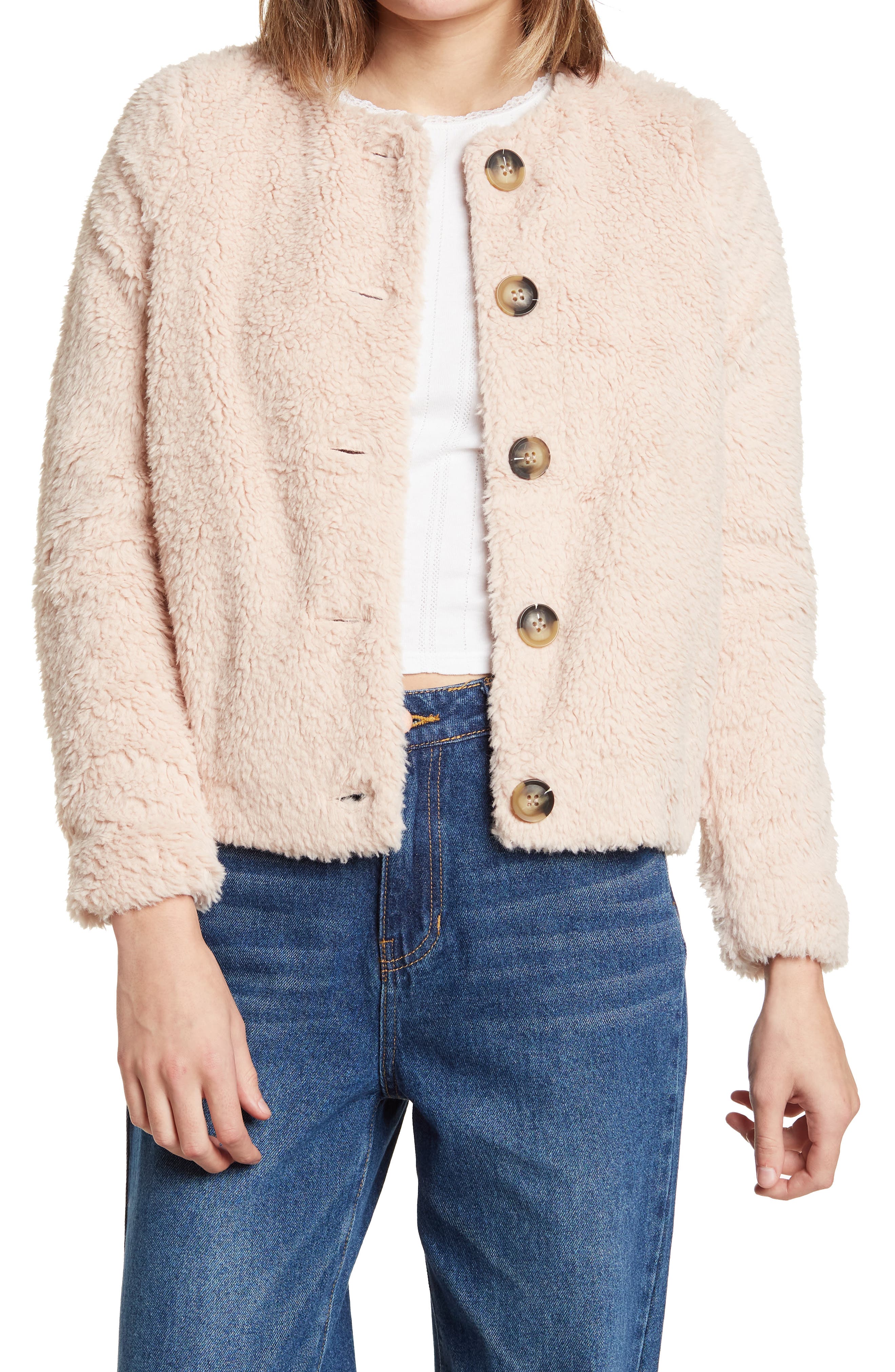 teddy jacket nordstrom rack