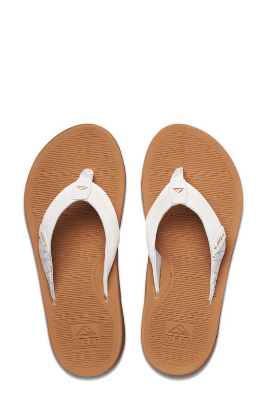 Shop Reef Santa Ana Flip Flop In Cloud