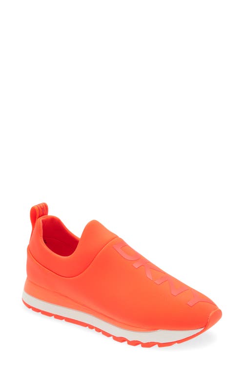 DKNY Jadyn Slip-On Sneaker in Orange