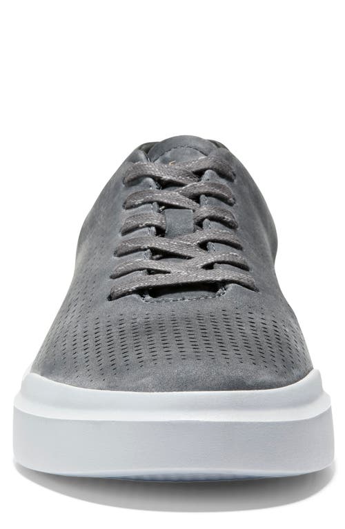 Cole Haan Grandpro Rally Sneaker In Grey Pinstripe