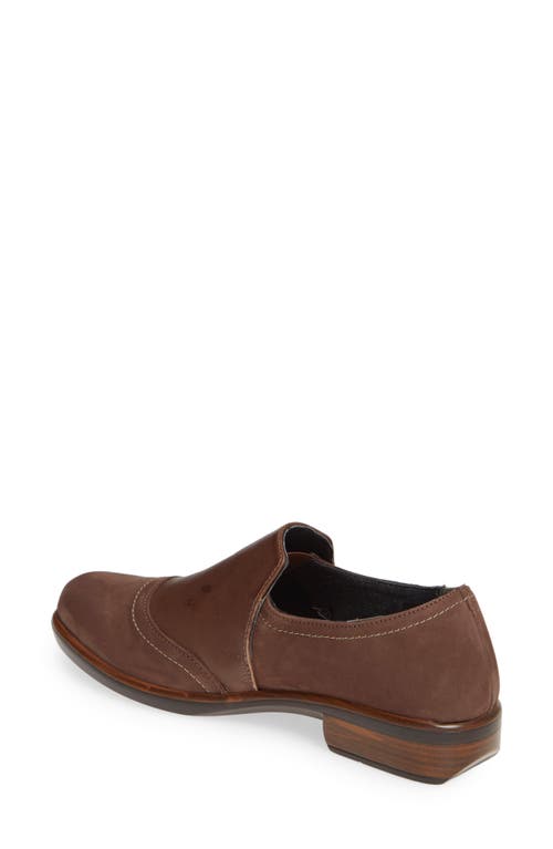 Shop Naot Angin Loafer In Coffee Bean/toffee Leather