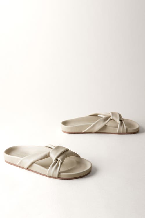 Shop Huma Blanco Cassie Slide Sandal In Bone