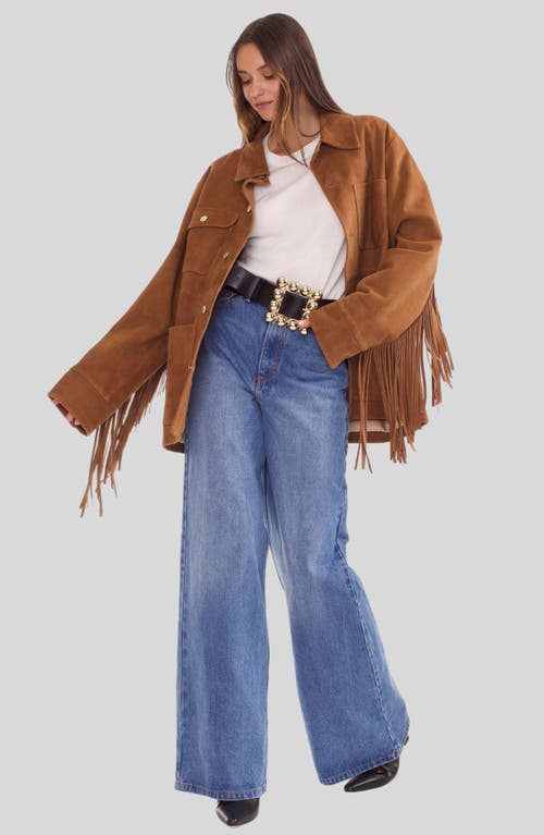 CYNTHIA ROWLEY CYNTHIA ROWLEY FRINGE SUEDE JACKET