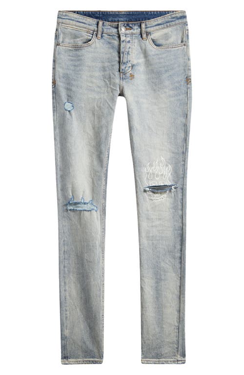 KSUBI KSUBI VAN WINKLE STAIRWAY RIPPED SKINNY JEANS