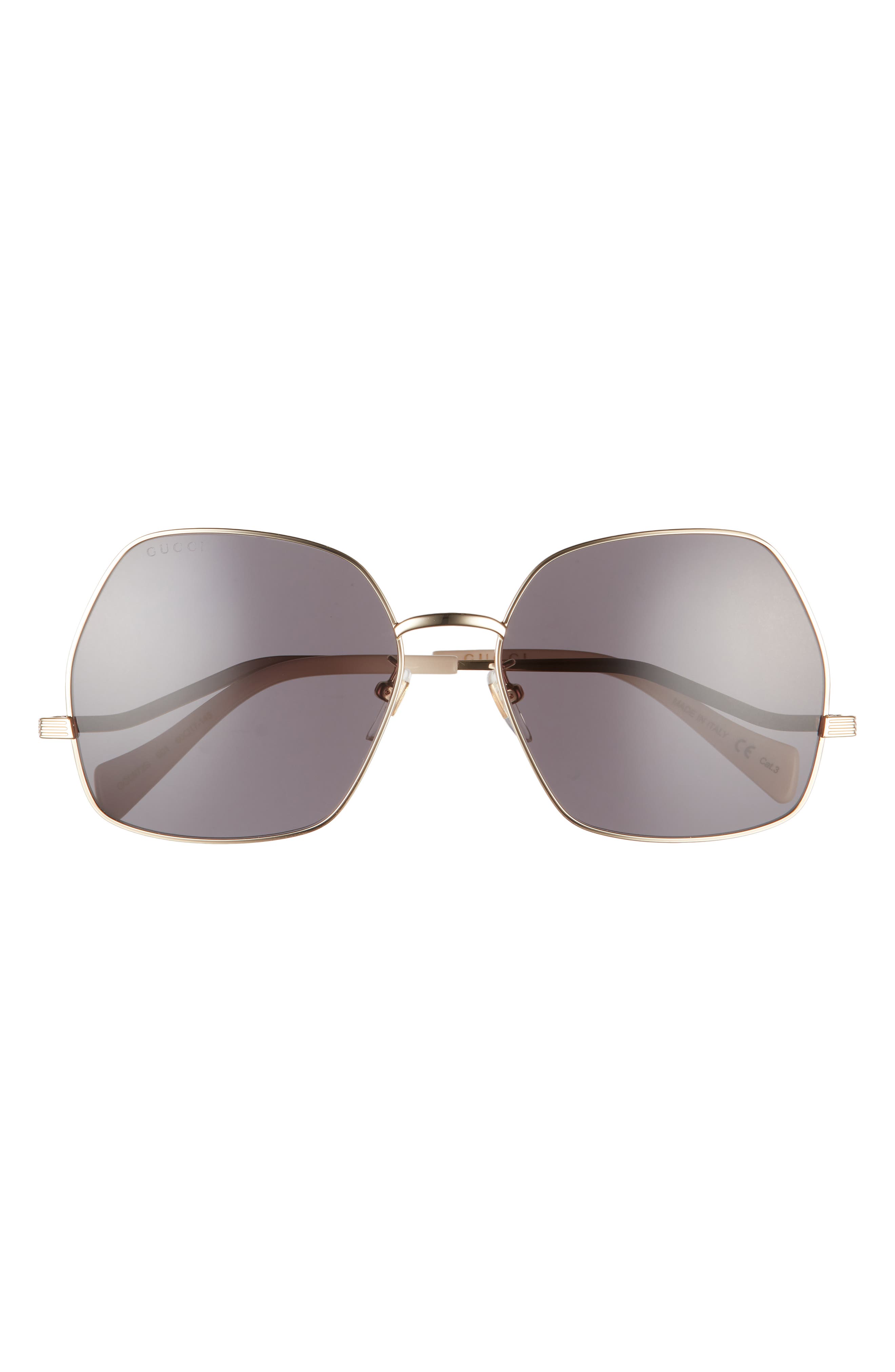 stellair 59mm square sunglasses