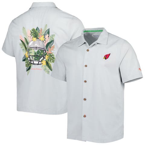 Men's Boston Red Sox Tommy Bahama White Go Big or Go Home Camp Button-Up  Shirt
