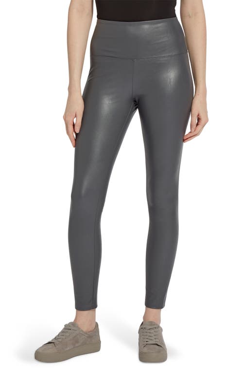 LYSSÉ LYSSÉ TEXTURED FAUX LEATHER LEGGINGS