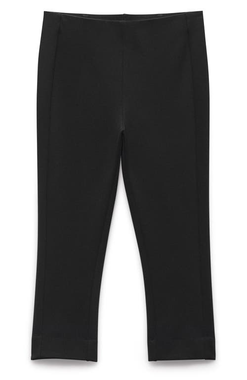 rag & bone Simone Ponte Capri Pants in Black at Nordstrom, Size Xx-Small