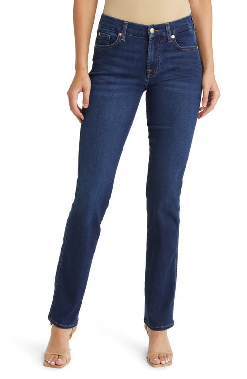 7 For All Mankind Kimmie Straight Leg Jeans in Indigo Rinse at Nordstrom, Size 23