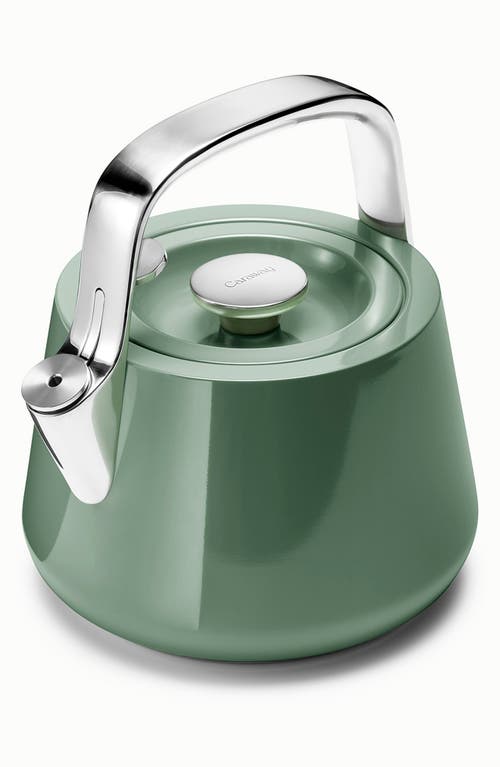 CARAWAY Whistling Tea Kettle in Sage