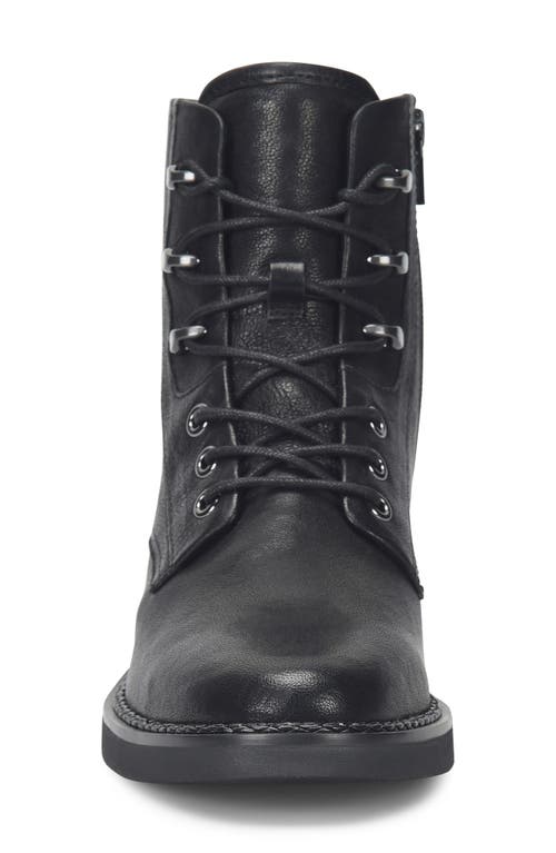 Shop Comfortiva Elsberry Water Resistant Lace-up Bootie In Black