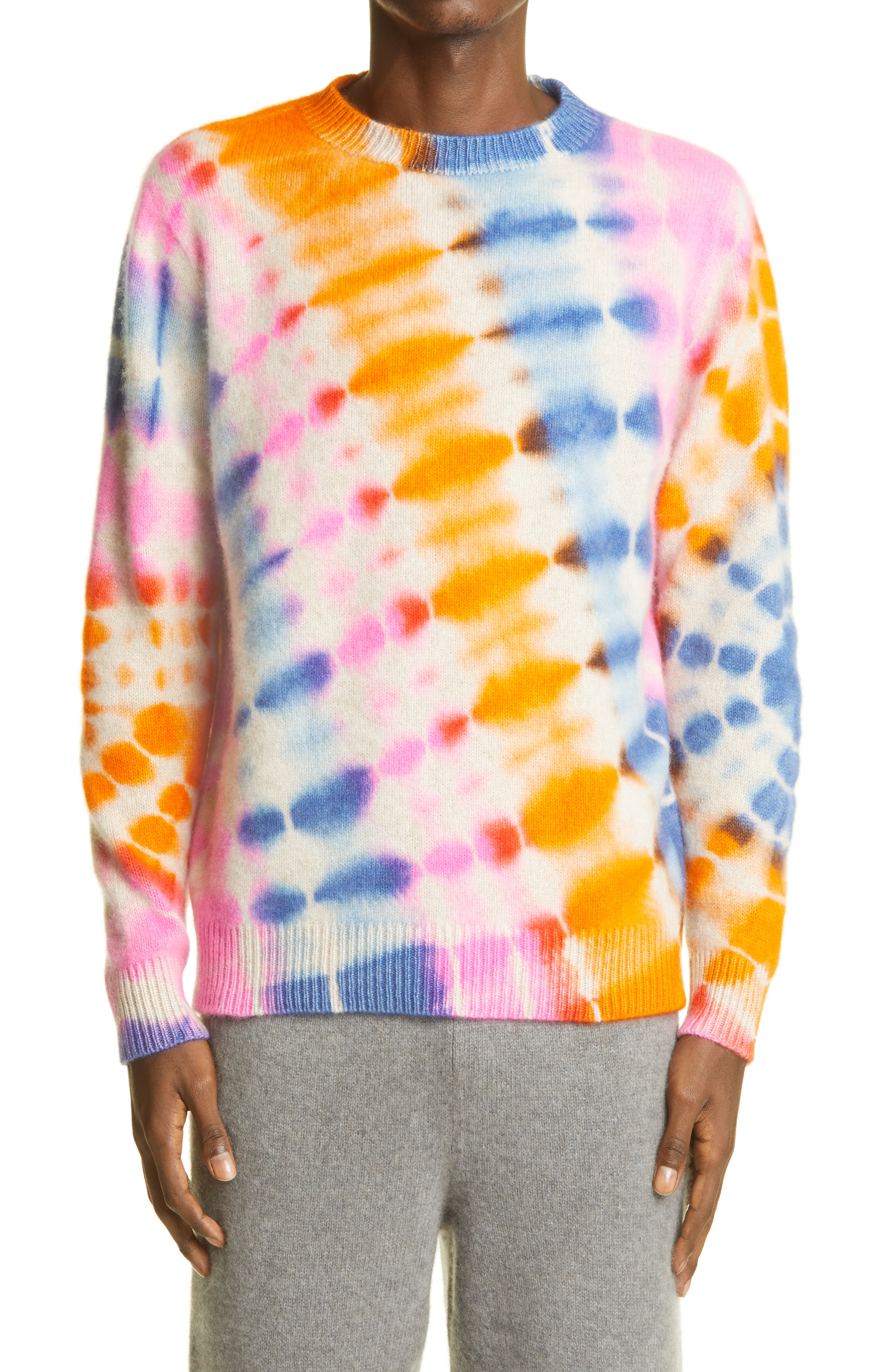 the elder statesman tie dye sweater