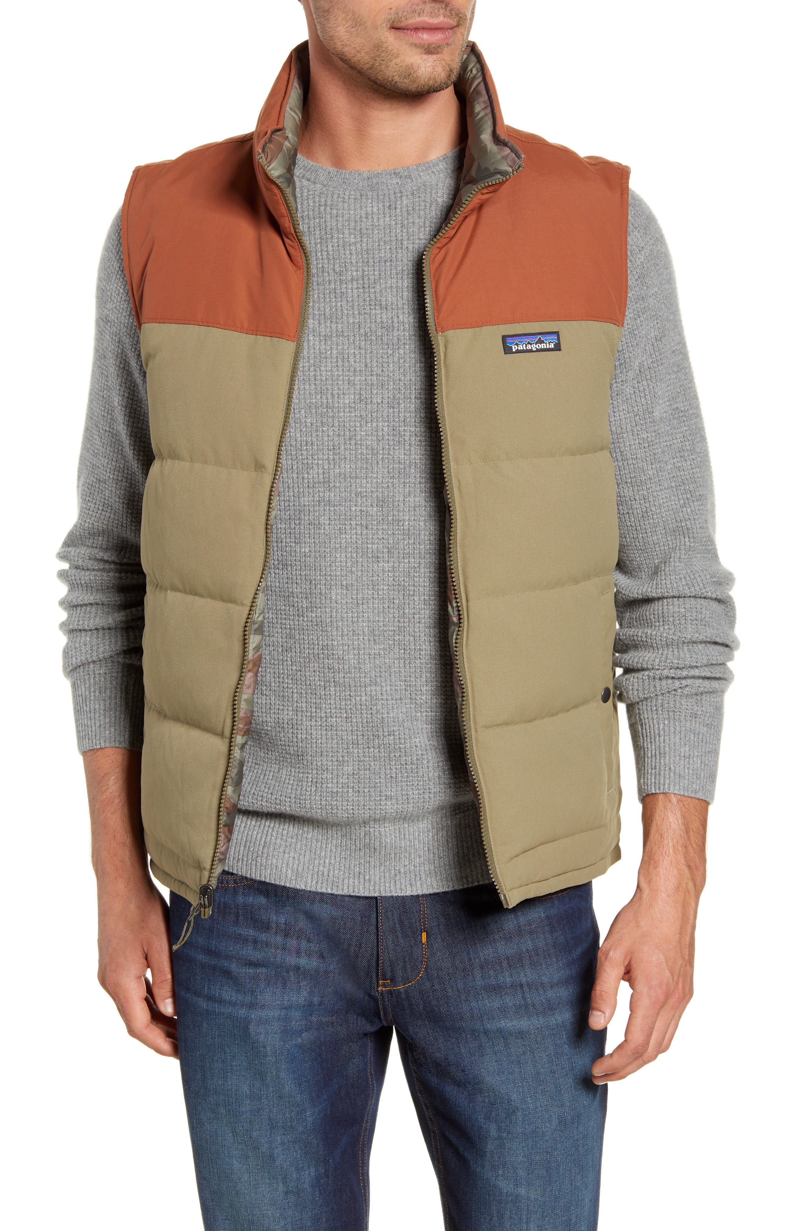 patagonia bivy vest sage khaki