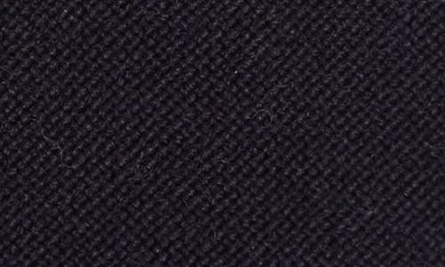 Thom Browne Grosgrain Trim Wool Tie In Navy