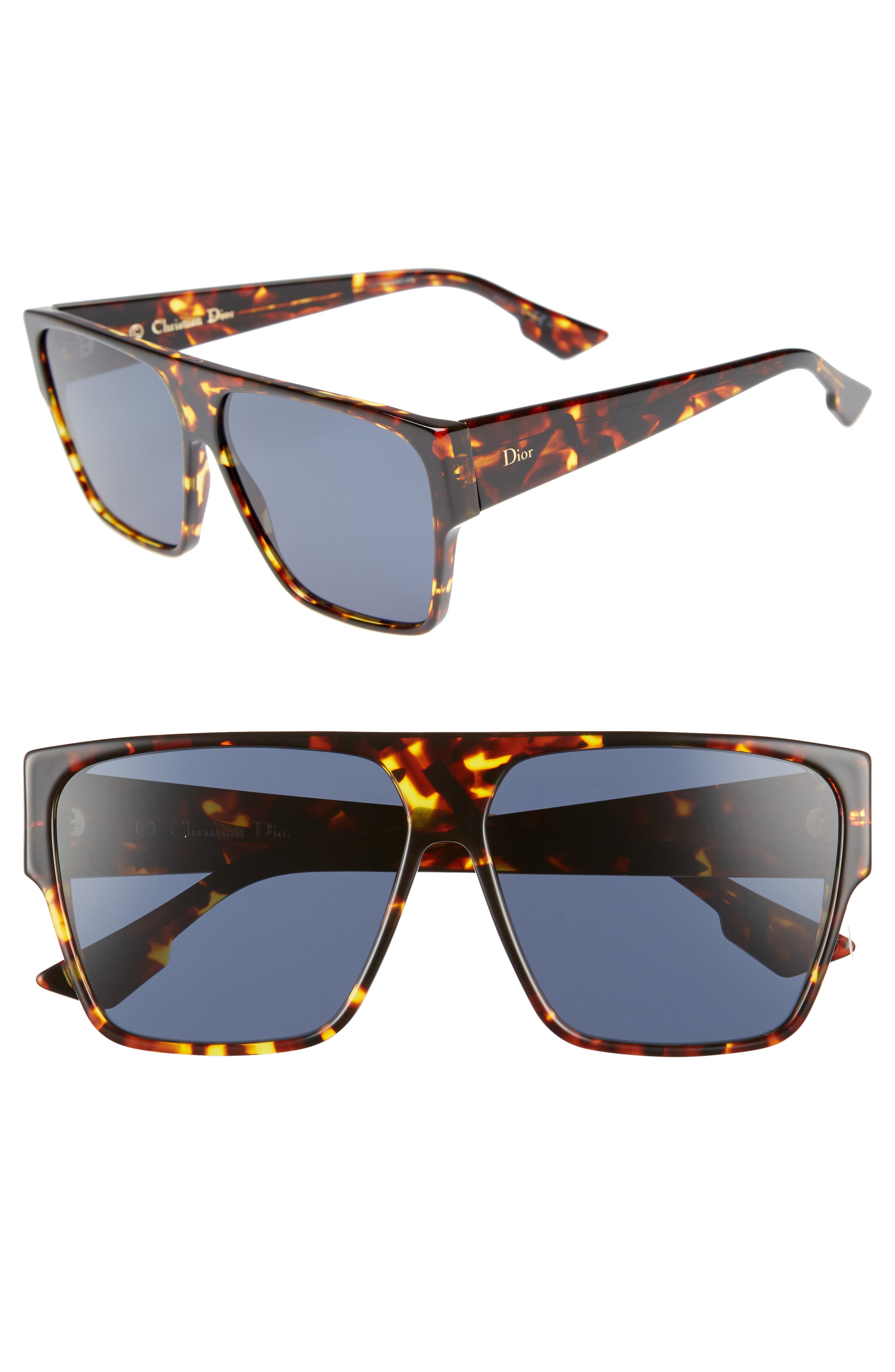 Dior | 62mm Flat Top Sunglasses | HauteLook