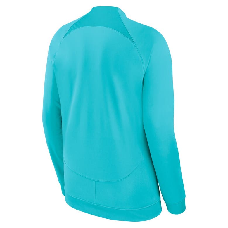 Shop Nike Turquoise Barcelona 2023 Academy Pro Anthem Full-zip Jacket