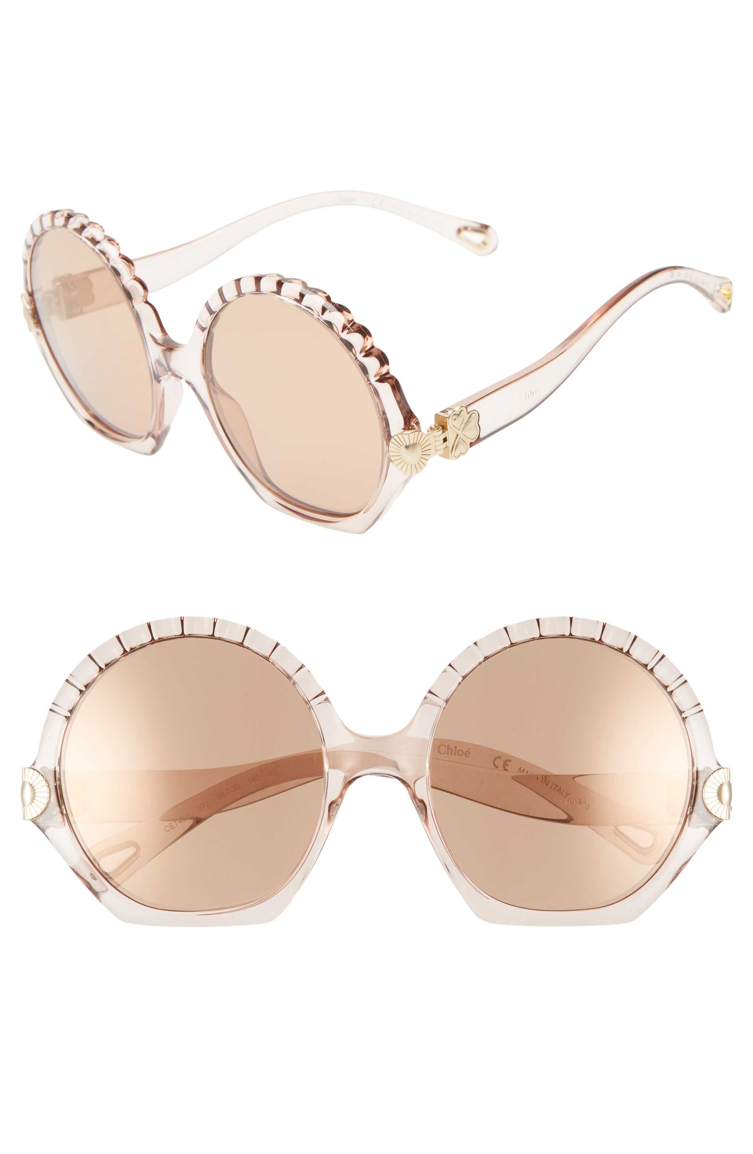 chloe seashell sunglasses