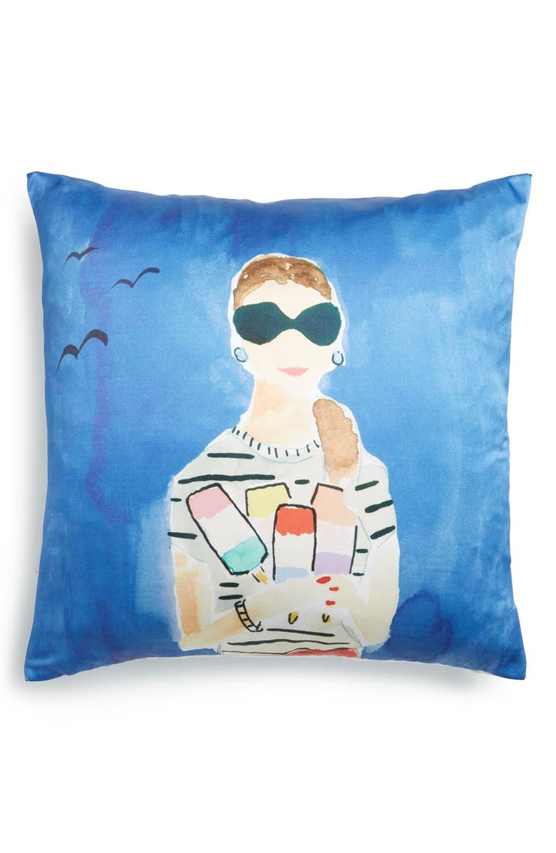 kate spade new york 'beach day' accent pillow Nordstrom