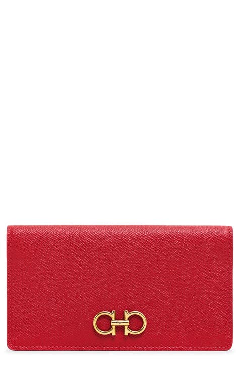 Designer leather wallet womens best sale