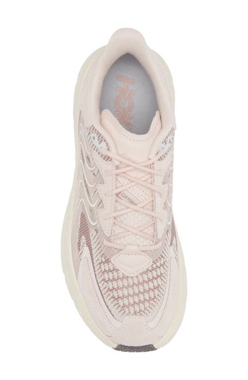 Hoka Clifton Ls Sneaker In Cosmic Pearl/galaxy