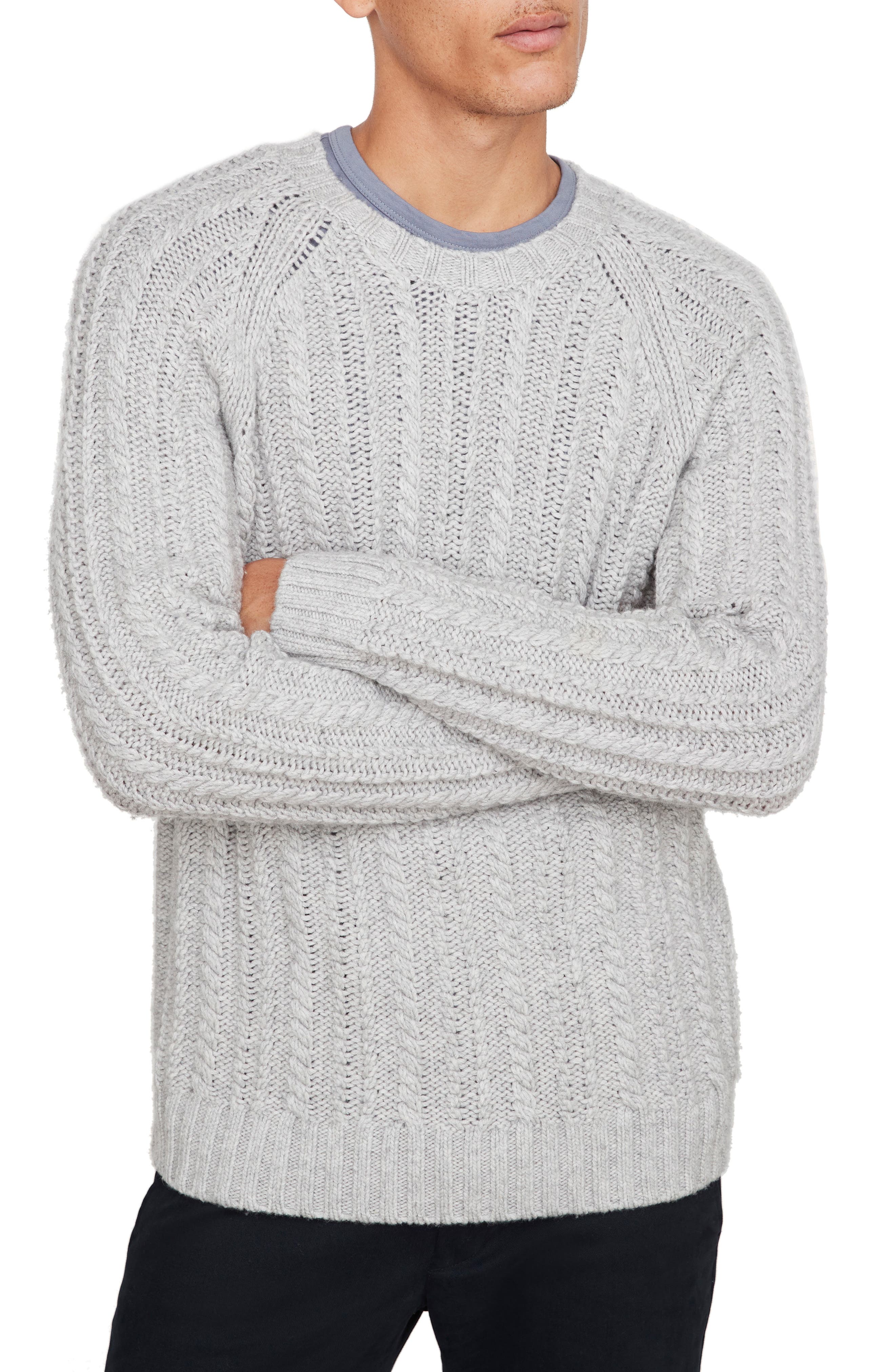 mens cable knit sweater | Nordstrom