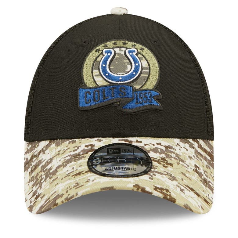 Indianapolis Colts NFL Team Name Logo Snapback Colts Hat