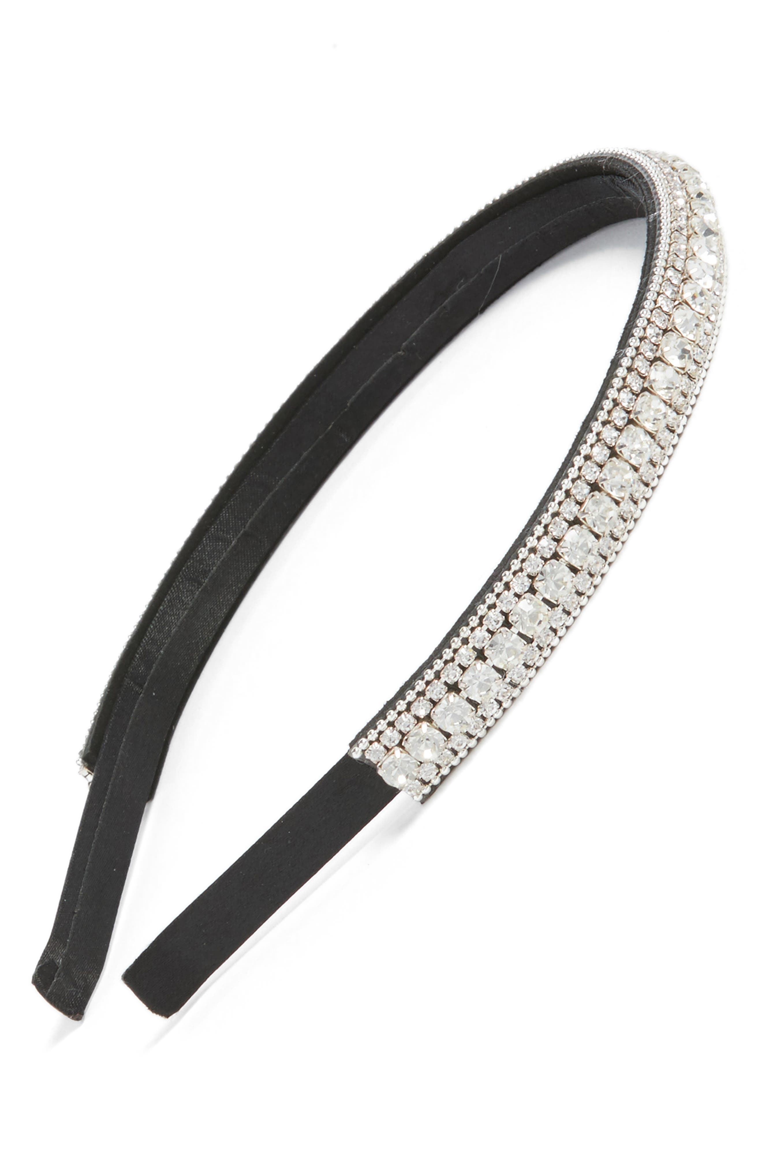 Tasha Rock Crystal Headband Nordstrom